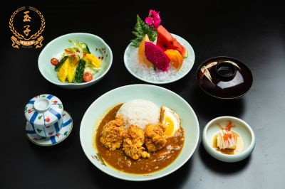日式咖喱炸鸡块套餐